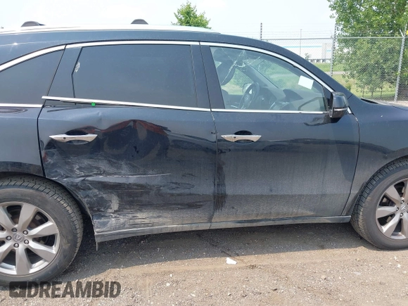 2014 Acura MDX Advance with VIN 5FRYD4H80EB503091, listed as a IAAI auction lot 42487970 with 160,578 mi miles and . Bid and sale history available at DreamBid. Image 13.