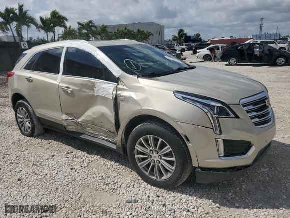 2017 Cadillac XT5 Luxury FWD with VIN 1GYKNBRS3HZ175192, listed as a Copart auction lot 42779735 with 126,192 mi miles and Clean Title. Bid and sale history available at carsss.com. Image 4.