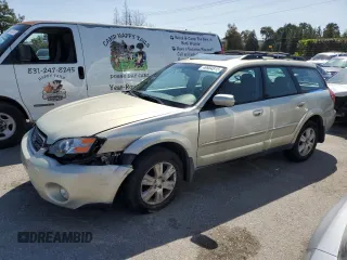 2005 Subaru Legacy Outback Limited with VIN 4S4BP62C257380287, listed as a Copart auction lot 49904815 with 130,558 mi miles and Salvage title. Bid and sale history available at DreamBid. Image 1.