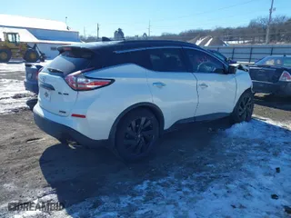 2018 Nissan Murano S with VIN 5N1AZ2MHXJN124590, listed as a IAAI auction lot 41640530 with 44,195 mi miles. Bid and sale history available at carsss.com. Image 4.