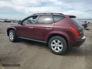 2007 Nissan Murano S with VIN JN8AZ08W77W661085, listed as a Copart auction lot 50158675 with 127,752 mi miles and Clean Title. Bid and sale history available at carsss.com. Image 2.