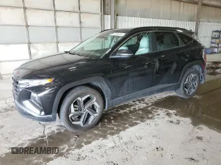 2023 Hyundai Tucson SEL with VIN 5NMJFCAE8PH168316, listed as a Copart auction lot 58698585 with 33,593 mi miles and Salvage title. Bid and sale history available at DreamBid. Image 1.