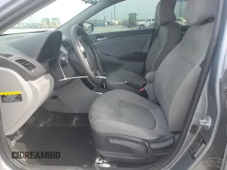 2017 Hyundai Accent SE with VIN KMHCT4AE6HU351985, listed as a Copart auction lot 51622033 with 91,476 mi miles. Bid and sale history available at carsss.com. Image 7.