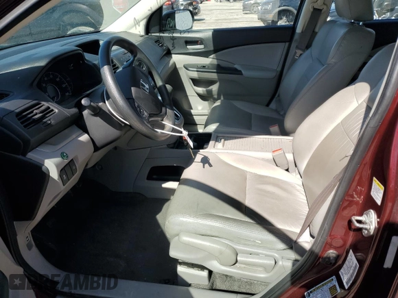 2014 Honda CR-V LX with VIN 5J6RM4H31EL052139, listed as a Copart auction lot 50421445 with 107,540 mi miles and Salvage Title. Bid and sale history available at carsss.com. Image 7.