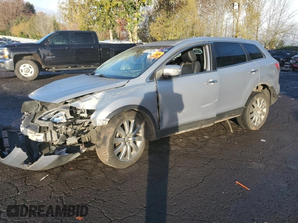2008 Mazda CX-9 Grand Touring with VIN JM3TB38A880150267, listed as a Copart auction lot 81376284 with 219,774 mi miles and Salvage Title. Bid and sale history available at carsss.com. Image 1.