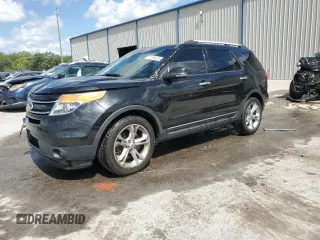 2015 Ford Explorer Limited with VIN 1FM5K7F85FGA15529, listed as a Copart auction lot 51798425 with 163,497 mi miles and Salvage Title. Bid and sale history available at carsss.com. Image 1.