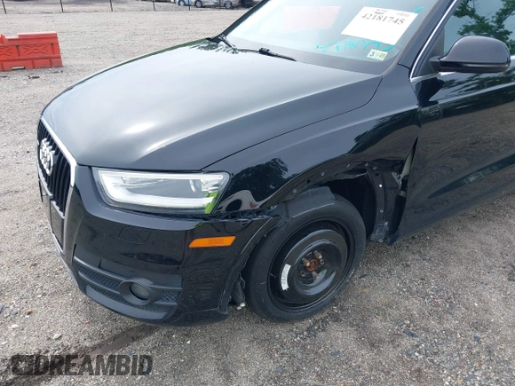 2015 Audi Q3 Prestige with VIN WA1GFCFSXFR012761, listed as a IAAI auction lot 42181745 with 148,133 mi miles and . Bid and sale history available at DreamBid. Image 6.