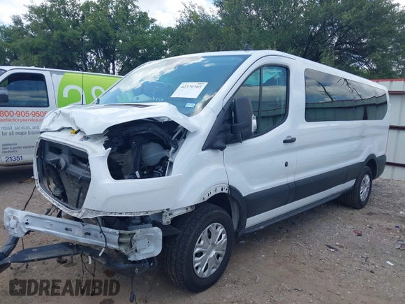2023 Ford Transit Passenger XL with VIN 1FBAX2Y8XPKA68850, listed as a IAAI auction lot 42379705 with 38,000 mi miles and . Bid and sale history available at DreamBid. Image 17.