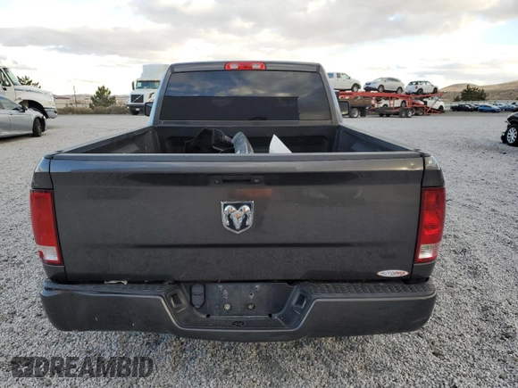 2018 Ram 1500 Express with VIN 3C6JR6AT4JG250464, listed as a Copart auction lot 81504004 with 44,810 mi miles and Salvage title. Bid and sale history available at DreamBid. Image 6.