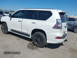 2023 Lexus GX with VIN JTJAM7BX9P5376430, listed as a IAAI auction lot 41698397 with 5,153 mi miles. Bid and sale history available at carsss.com. Image 3.