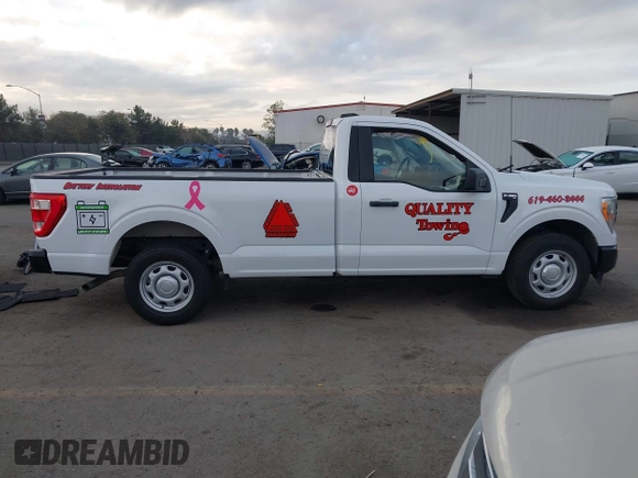 2022 Ford F-150 XL with VIN 1FTMF1CB6NKE47768, listed as a IAAI auction lot 41459528 with 74,114 mi miles. Bid and sale history available at carsss.com. Image 13.
