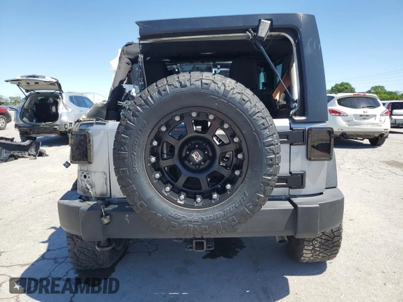 2016 Jeep Wrangler Unlimited Sport z VIN 1C4BJWDG4GL327252, wystawiony jako Copart lot #57433645 z przebiegiem 109 108 mil mil oraz Szkoda całkowita • Salvage title. Historia ofert i sprzedaży dostępna na DreamBid. Obrazek 6.