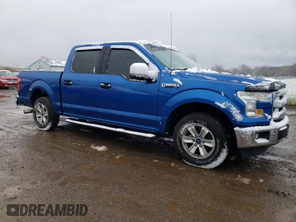 2015 Ford F-150 XLT with VIN 1FTEW1C85FFB63793, listed as a Copart auction lot 45344125 with 76,905 mi miles and Salvage Title. Bid and sale history available at carsss.com. Image 4.