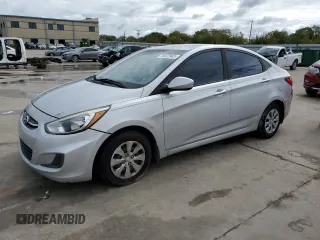2016 Hyundai Accent SE with VIN KMHCT4AE4GU103149, listed as a Copart auction lot 70972943 with 142,092 mi miles. Bid and sale history available at carsss.com. Image 1.