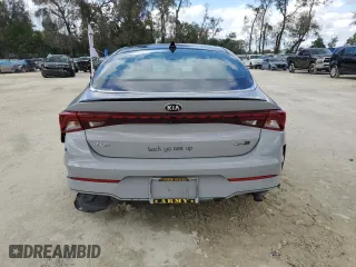 2021 Kia K5 GT-Line with VIN 5XXG64J22MG022736, listed as a Copart auction lot 48548445 with 73,205 mi miles and Salvage Title. Bid and sale history available at carsss.com. Image 6.