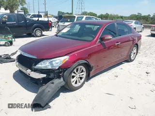 2012 Hyundai Genesis 3.8L z VIN KMHGC4DD3CU188404, wystawiony jako IAAI lot #42122555 z przebiegiem 187 917 mil mil oraz . Historia ofert i sprzedaży dostępna na DreamBid. Obrazek 2.