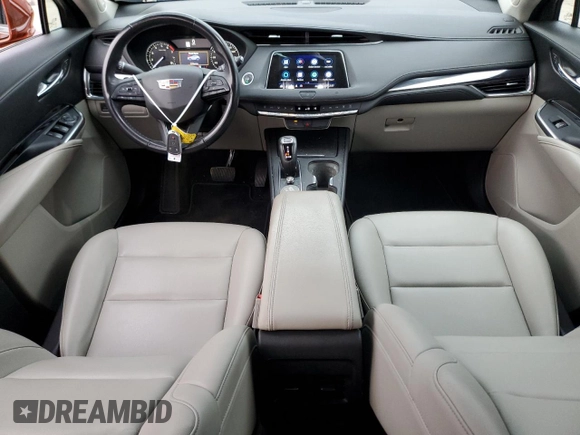 2019 Cadillac XT4 AWD Luxury with VIN 1GYFZBR42KF157525, listed as a Copart auction lot 85779424 with 19,982 mi miles and Salvage Title. Bid and sale history available at carsss.com. Image 8.
