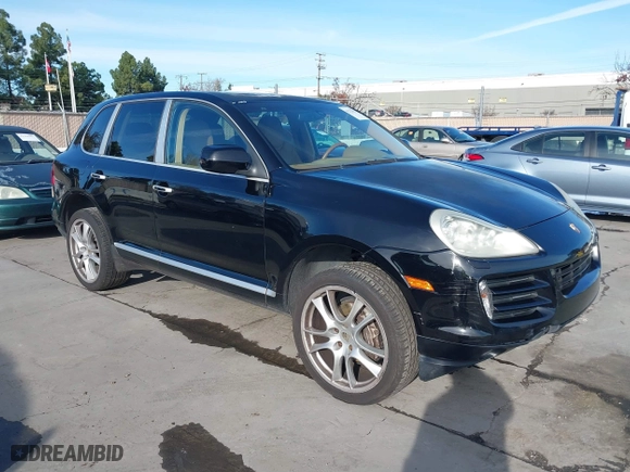 2008 Porsche Cayenne with VIN WP1AA29P48LA24131, listed as a IAAI auction lot 41212814 with 241,715 mi miles. Bid and sale history available at carsss.com. Image 1.
