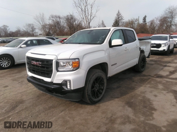 2022 GMC Canyon 4WD Elevation z VIN 1GTG6CEN8N1169512, wystawiony jako IAAI lot #42015869 z przebiegiem 60 159 mil mil oraz . Historia ofert i sprzedaży dostępna na DreamBid. Obrazek 2.