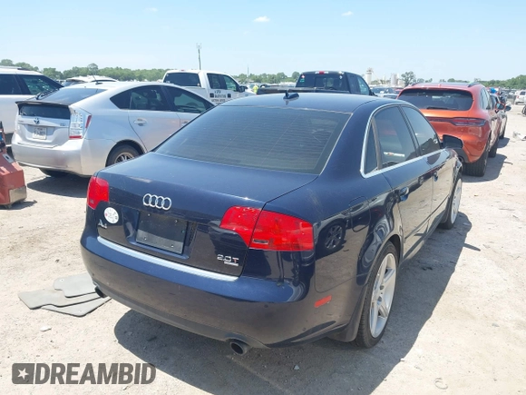 2006 Audi A4 2.0T z VIN WAUDF78E66A049941, wystawiony jako IAAI lot #42446760 z przebiegiem 160 610 mil mil oraz . Historia ofert i sprzedaży dostępna na DreamBid. Obrazek 4.