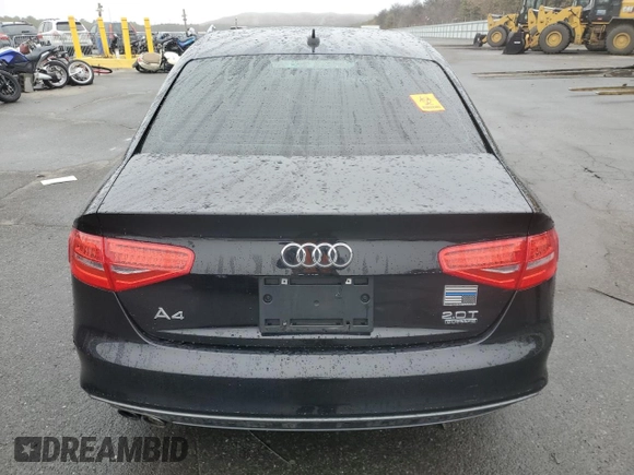 2016 Audi A4 Premium с VIN WAUBFAFL6GN008967, выставлен на аукционе Copart как лот 49188635 с пробегом Не указан миль и Списание • Salvage title. История ставок и продаж доступна на DreamBid. Изображение 6.