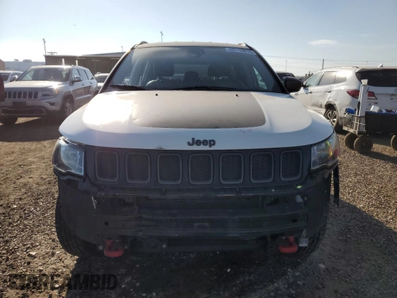 2021 Jeep Compass Trailhawk with VIN 3C4NJDDB9MT511835, listed as a Copart auction lot 63119815 with 79,360 mi miles and Salvage title. Bid and sale history available at DreamBid. Image 5.