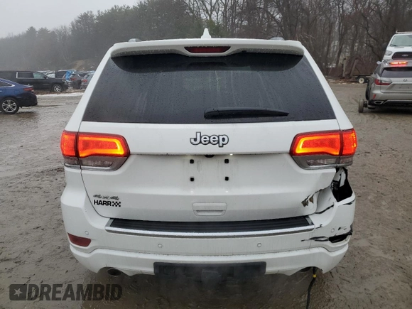 2019 Jeep Grand Cherokee Overland with VIN 1C4RJFCGXKC609923, listed as a Copart auction lot 43198245 with 61,919 mi miles and Non Repairable. Bid and sale history available at carsss.com. Image 6.