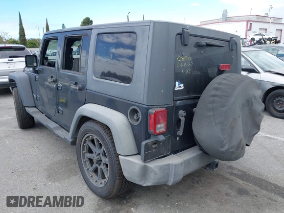 2007 Jeep Wrangler Unlimited X with VIN 1J4GB391X7L172965, listed as a IAAI auction lot 42040337 with 170,482 mi miles and . Bid and sale history available at DreamBid. Image 3.