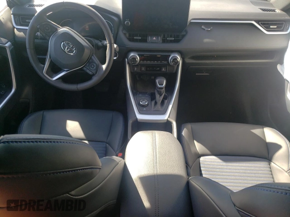 2024 Toyota RAV4 Hybrid XSE with VIN 4T3E6RFV6RU175440, listed as a Copart auction lot 46727855 with 9,112 mi miles and Salvage Title. Bid and sale history available at DreamBid. Image 8.