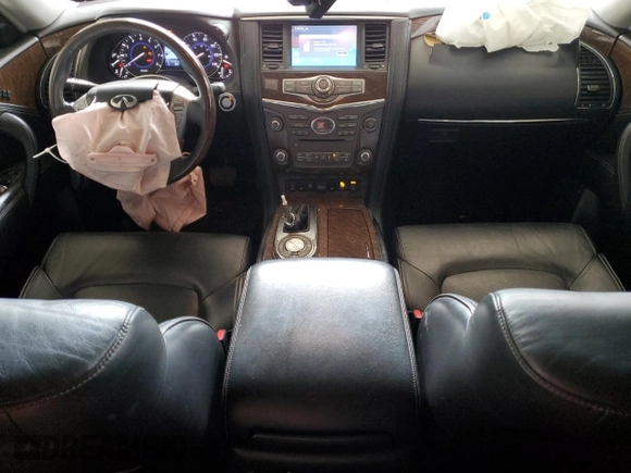 2017 Infiniti QX80 z VIN JN8AZ2NF1H9641401, wystawiony jako Copart lot #50969345 z przebiegiem 137 376 mil mil oraz Szkody całkowita. Historia ofert i sprzedaży dostępna na DreamBid. Obrazek 8.