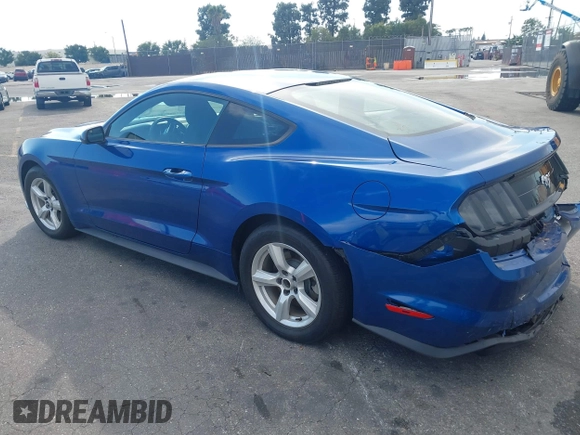 2018 Ford Mustang EcoBoost z VIN 1FA6P8TH0J5172447, wystawiony jako IAAI lot #41657679 z przebiegiem 21 422 mil mil oraz . Historia ofert i sprzedaży dostępna na DreamBid. Obrazek 3.