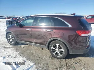 2016 Kia Sorento EX with VIN 5XYPH4A17GG030963, listed as a Copart auction lot 45870525 with 168,357 mi miles and Salvage title. Bid and sale history available at DreamBid. Image 2.