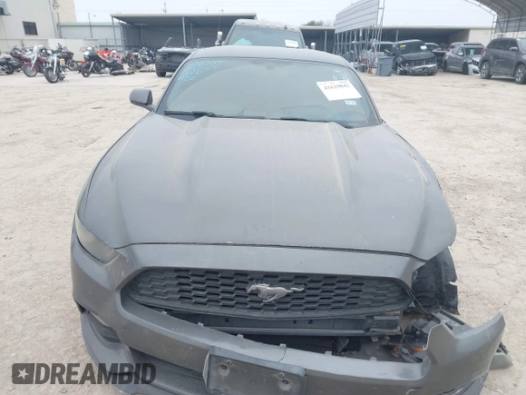 2017 Ford Mustang V6 with VIN 1FA6P8AM2H5272088, listed as a IAAI auction lot 41619042 with 197,657 mi miles and . Bid and sale history available at carsss.com. Image 12.