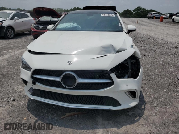 2020 Mercedes-Benz CLA 250 with VIN WDD5J4GB0LN077580, listed as a Copart auction lot 53732773 with 45,588 mi miles and . Bid and sale history available at DreamBid. Image 5.