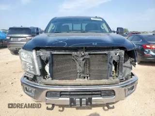 2016 Nissan Titan Platinum Reserve with VIN 1N6BA1F42GN506140, listed as a Copart auction lot 57171395 with 141,295 mi miles and Salvage title. Bid and sale history available at DreamBid. Image 5.