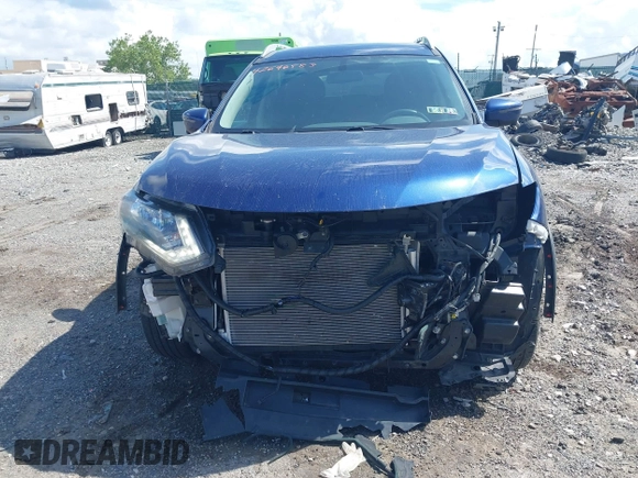 2017 Nissan Rogue SV with VIN 5N1AT2MV1HC793831, listed as a IAAI auction lot 42646583 with 126,390 mi miles and . Bid and sale history available at DreamBid. Image 6.