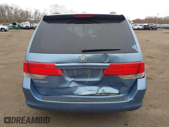 2010 Honda Odyssey EX-L with VIN 5FNRL3H79AB088793, listed as a IAAI auction lot 42008558 with 282,980 mi miles. Bid and sale history available at carsss.com. Image 16.