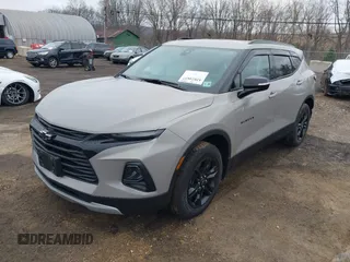2021 Chevrolet Blazer LT with VIN 3GNKBHR48MS559910, listed as a IAAI auction lot 42024637 with 19,449 mi miles and . Bid and sale history available at DreamBid. Image 2.