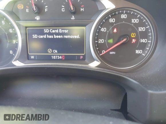 2021 GMC Terrain SLE with VIN 3GKALTEV9ML322053, listed as a IAAI auction lot 41781415 with 18,734 mi miles and . Bid and sale history available at carsss.com. Image 7.