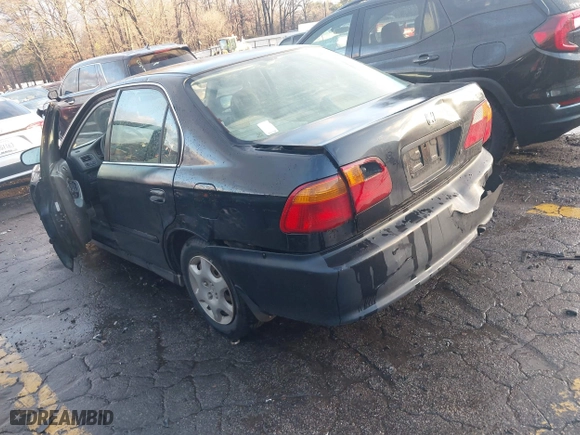 1999 Honda Civic EX with VIN 1HGEJ8644XL037266, listed as a IAAI auction lot 41254910 with 171,509 mi miles. Bid and sale history available at carsss.com. Image 3.