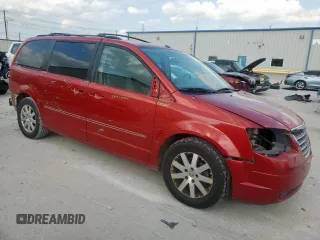 2008 Chrysler Town & Country Touring with VIN 2A8HR54P68R115953, listed as a Copart auction lot 55044125 with 184,457 mi miles and Salvage Title. Bid and sale history available at DreamBid. Image 4.