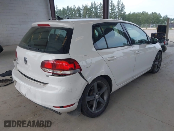 2013 Volkswagen Golf TDI with VIN WVWDM7AJ6DW131992, listed as a IAAI auction lot 42510552 with 102,013 mi miles and . Bid and sale history available at DreamBid. Image 4.