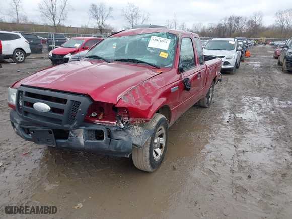 2007 Ford Ranger STX with VIN 1FTYR44U67PA20560, listed as a IAAI auction lot 42016934 with 241,518 mi miles. Bid and sale history available at carsss.com. Image 2.
