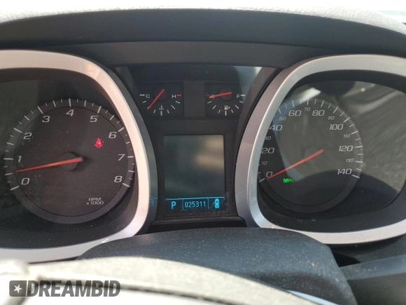 2011 Chevrolet Equinox 2LT with VIN 2CNFLNE52B6449415, listed as a Copart auction lot 54055555 with 25,311 mi miles and Clean Title. Bid and sale history available at DreamBid. Image 9.