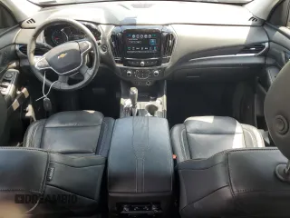 2018 Chevrolet Traverse Premier with VIN 1GNERKKW1JJ112530, listed as a Copart auction lot 66320095 with 126,421 mi miles and Salvage title. Bid and sale history available at DreamBid. Image 8.