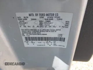 2009 Ford F-150 STX with VIN 1FTRF02WX9KA16845, listed as a IAAI auction lot 42474360 with 180,947 mi miles and . Bid and sale history available at DreamBid. Image 9.