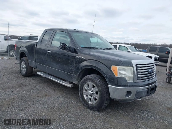 2012 Ford F-150 XL with VIN 1FTFX1EF7CFC90845, listed as a IAAI auction lot 41608727 with 210,576 mi miles. Bid and sale history available at carsss.com. Image 1.