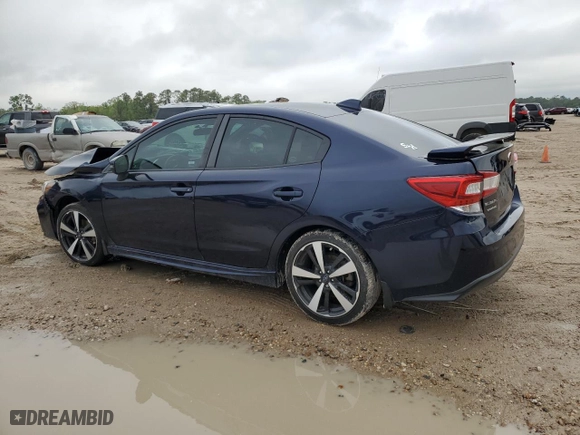 2019 Subaru Impreza Sport with VIN 4S3GKAJ66K3616918, listed as a Copart auction lot 51053305 with 81,650 mi miles and Salvage Title. Bid and sale history available at carsss.com. Image 2.