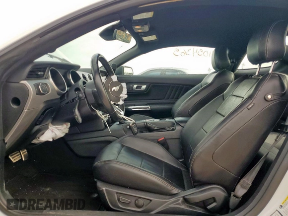 2022 Ford Mustang EcoBoost with VIN 1FA6P8TH6N5100254, listed as a Copart auction lot 64054365 with 75,098 mi miles and Salvage title. Bid and sale history available at DreamBid. Image 8.