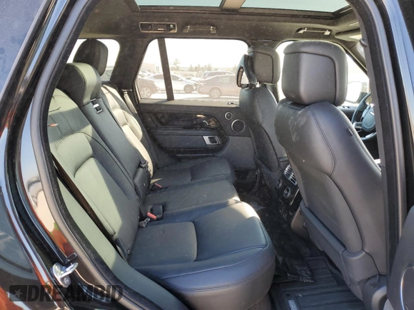 2022 Land Rover Range Rover Westminster with VIN SALGS2RU9NA459581, listed as a Copart auction lot 77399534 with 56,644 mi miles and Salvage title. Bid and sale history available at DreamBid. Image 11.